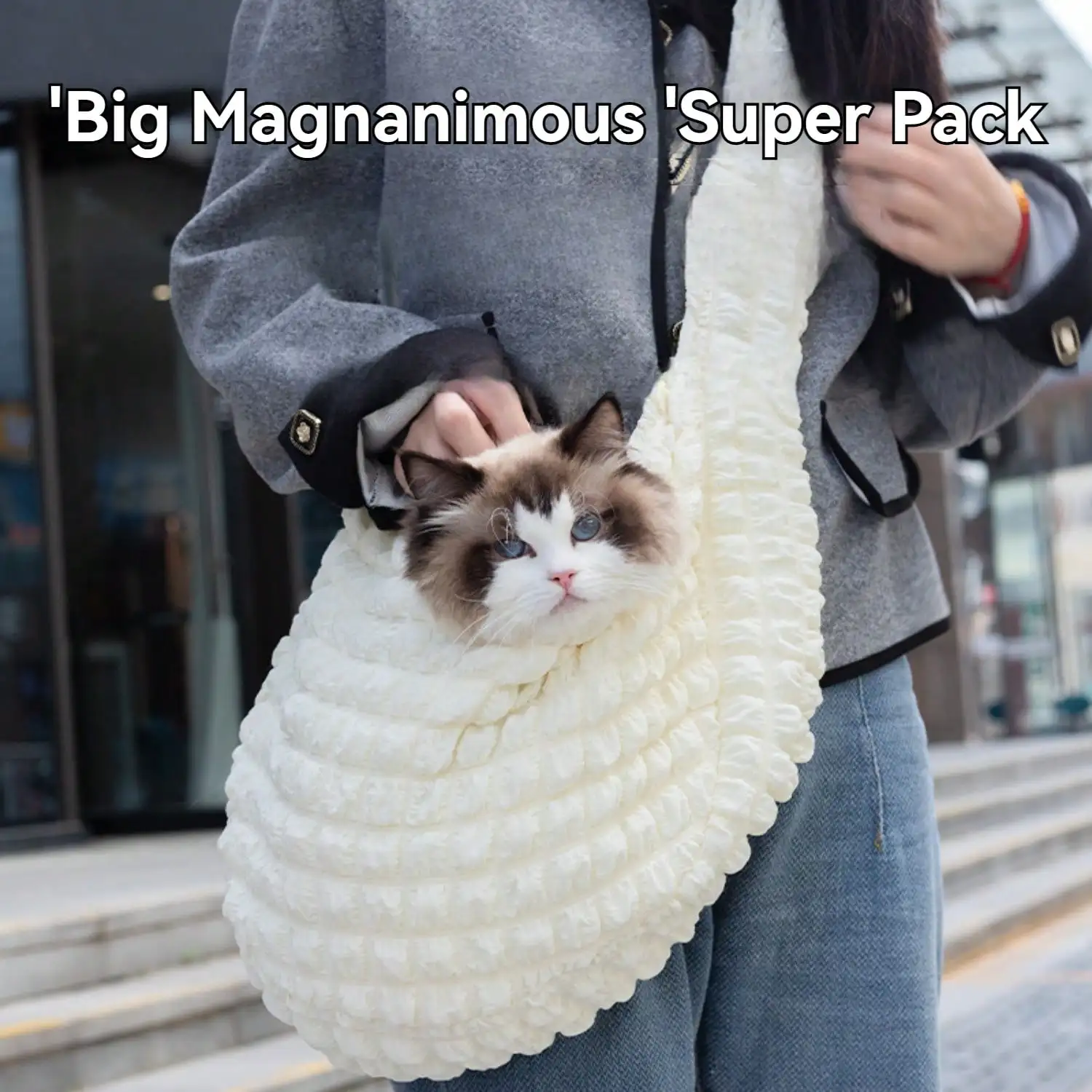 Breathable pet Backpack for Dogs and Cats